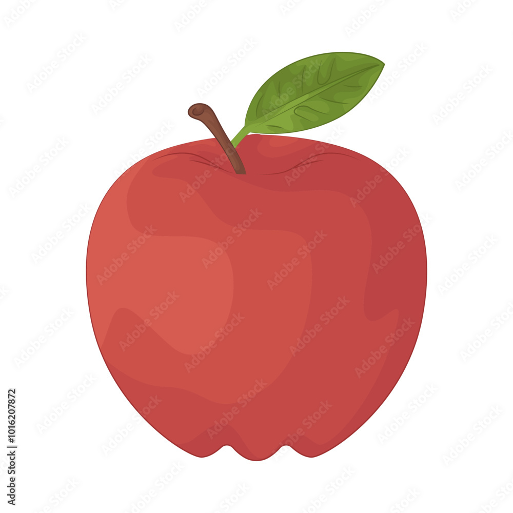 Illustration of apple Illustration of apple