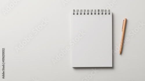 Monochromatic calendar on a clean surface