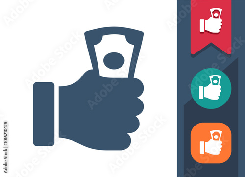 Money - Cash, Donation, Bribe, Paying Icon