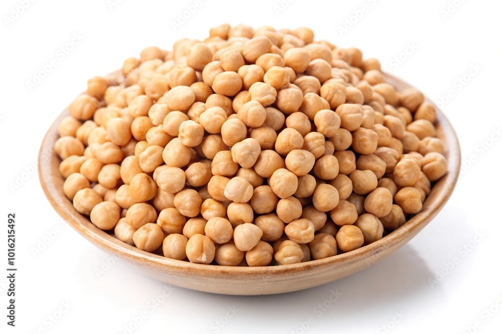 Macro chickpea isolated on white background pulse bean vegan vegetarian organic raw Macro chickpea isolated on white background pulse bean vegan vegetarian organic raw