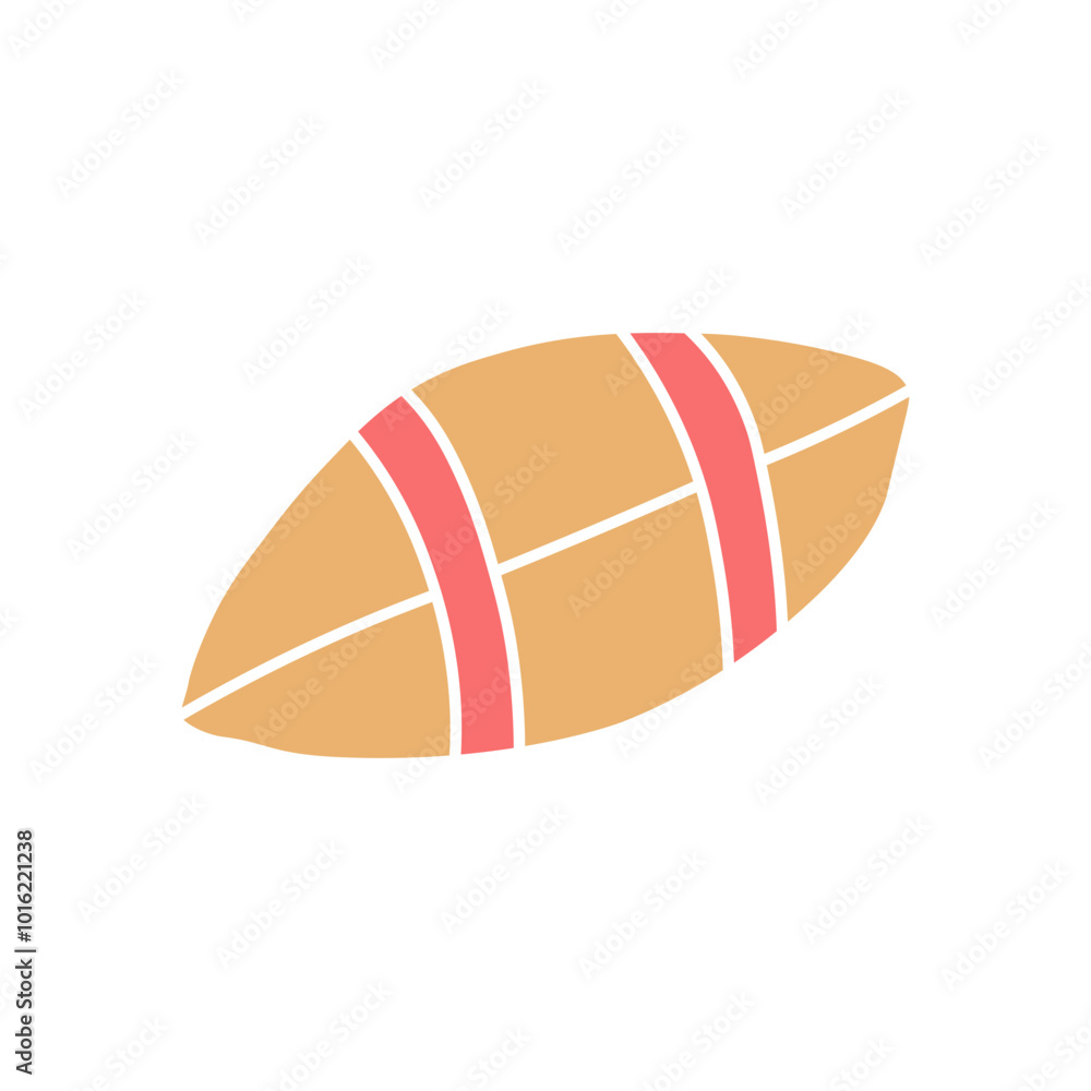 rugby ball cartoon icon rugby ball cartoon icon