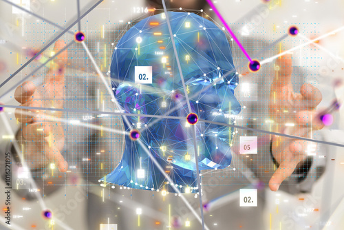 digital medical futuristic ...