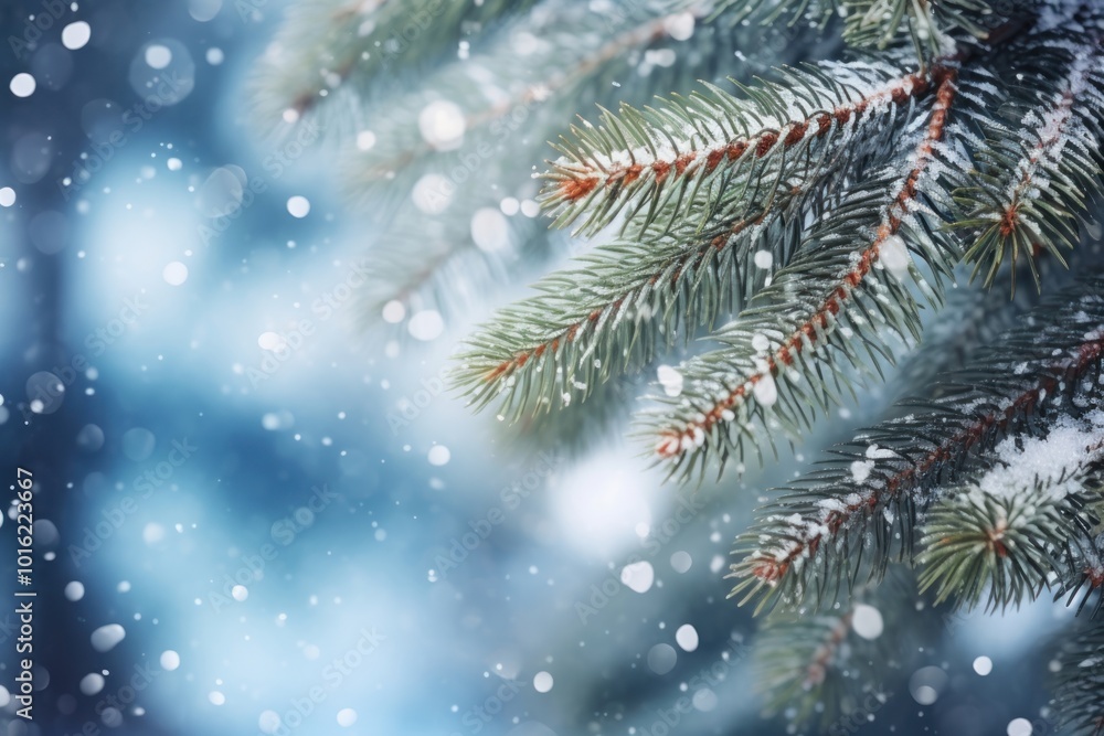 Christmas fir branch snow backgrounds outdoors. Christmas fir branch snow backgrounds outdoors.