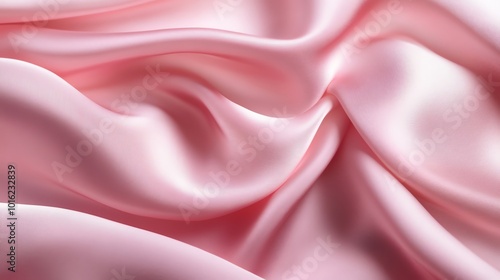 Wallpaper Mural Pink satin fabric with delicate silk texture Torontodigital.ca
