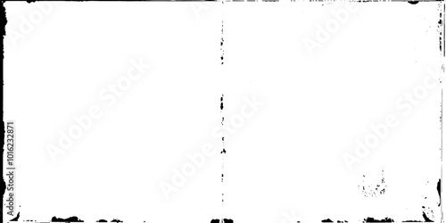 Cuaderno abierto formando un marco, vectorizado con textura grunge. Recurso grafico con espacio para texto
