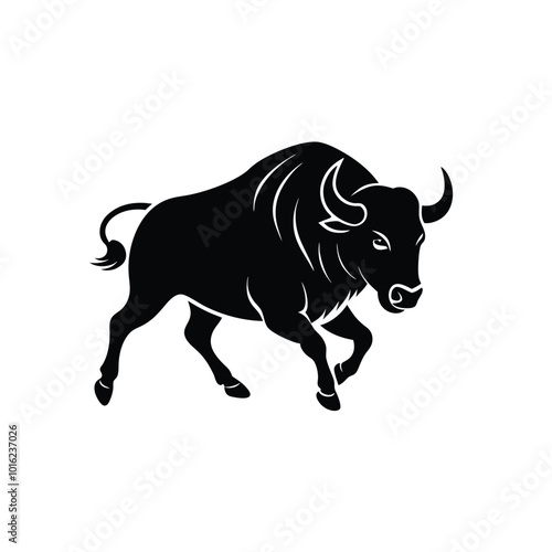 Bull silhouette 