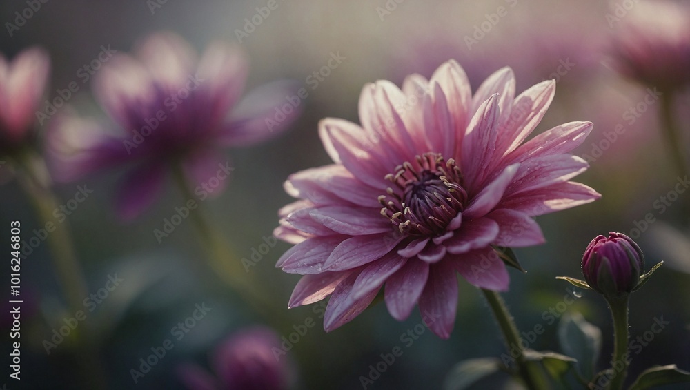 close up of a pink flower