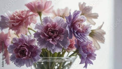 pink and white chrysanthemum