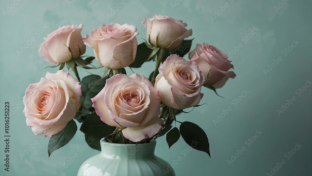 bouquet of pink roses