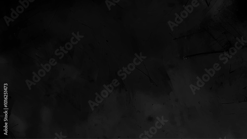 black old wall cracked concrete background / abstract black texture, vintage old background