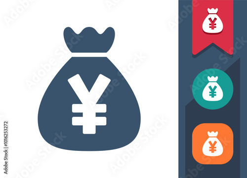 Money Bag, Moneybag - Yen, Yuan Icon