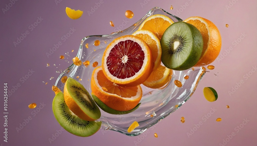 orange and lemon