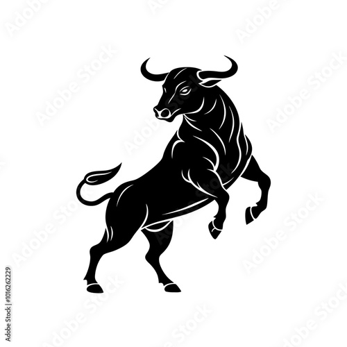 Bull silhouette 