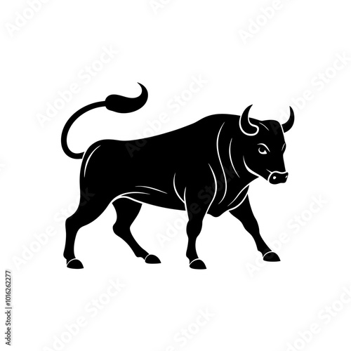 Bull silhouette 