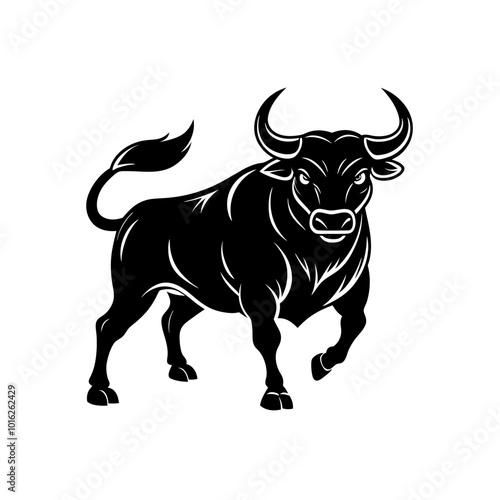 Bull silhouette 