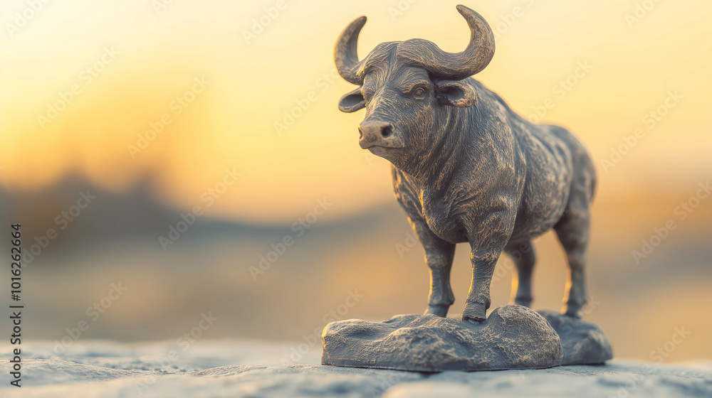 Fototapeta premium Buffalo a Wild Animal