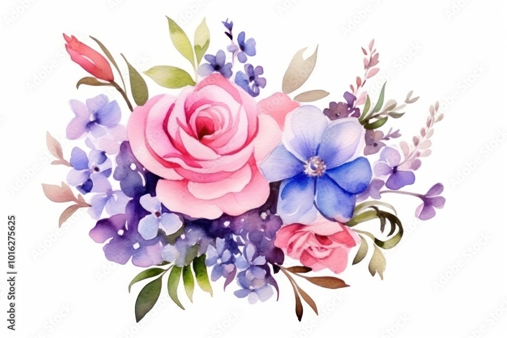 Flower pattern plant rose. Flower pattern plant rose.