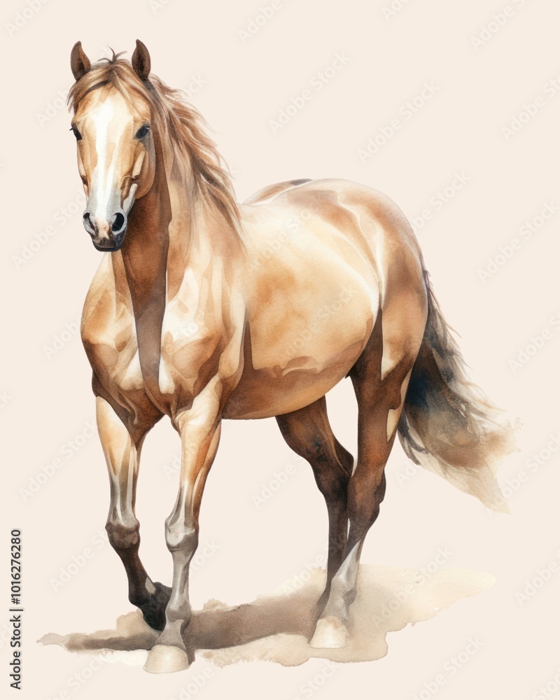 Obraz premium Horse stallion animal mammal.