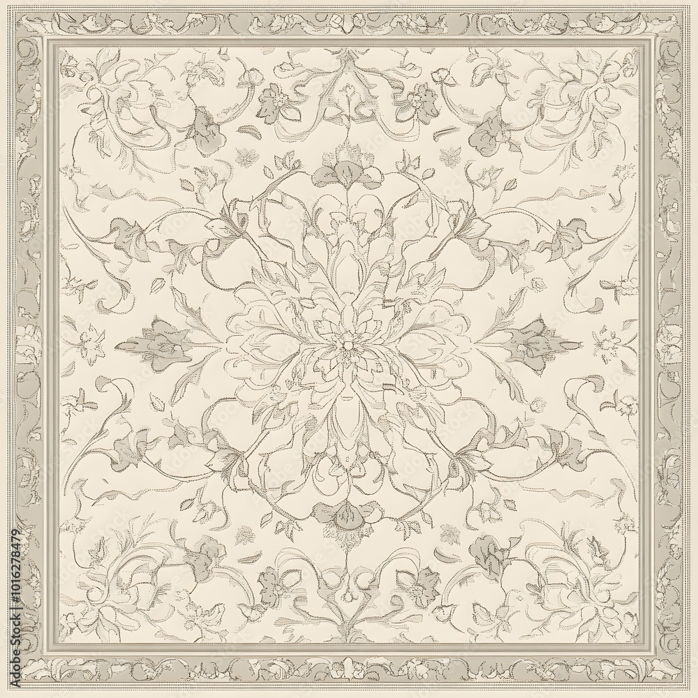 Hand-drawn 2D Doodle Tile and Carpet Patterns with White Borders – Geometric, Floral, and Abstract Designs Hand-drawn 2D Doodle Tile and Carpet Patterns with White Borders – Geometric, Floral, and Abstract Designs