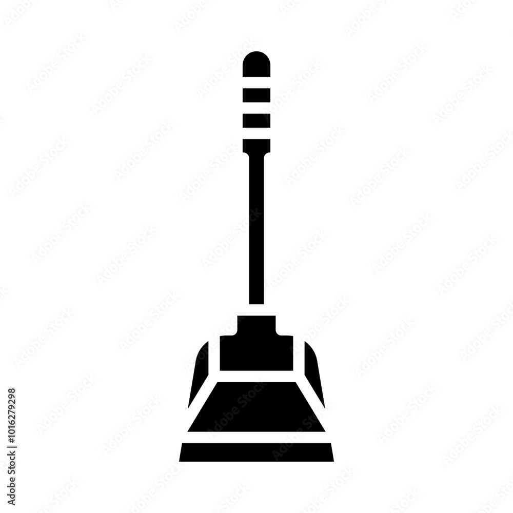 Dustpan glyph icon