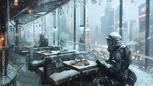 The frozen world