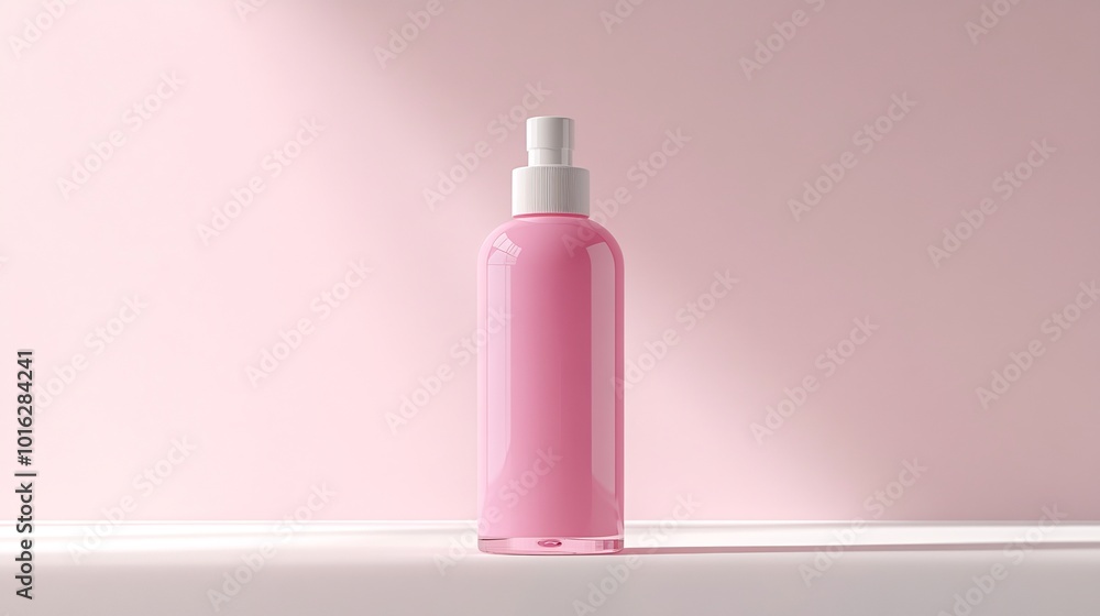 Cosmetic Bottle Mockup Matte Finish on a White Background Perfect for Showcasing Skincare Product Branding Minimalist Packaging Designs and Beauty Industry Concepts Cosmetic Bottle Mockup Matte Finish on a White Background Perfect for Showcasing Skincare Product Branding Minimalist Packaging Designs and Beauty Industry Concepts