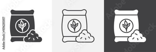 Fertilizer icon. for web ui designs