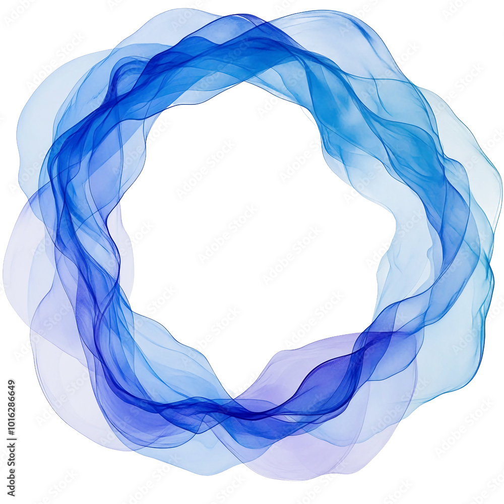 Elegant Swirling Blue and Purple Waves Creating a Soft Frame for Creative Designs and Artwork Elegant Swirling Blue and Purple Waves Creating a Soft Frame for Creative Designs and Artwork