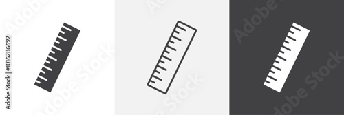 Ruler icon. for web ui designs