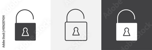 Unblocked icon. for web ui designs