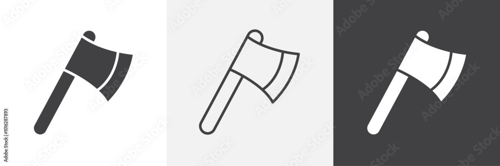 Axe icon. for web ui designs Axe icon. for web ui designs