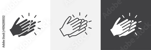 Clap icon. for web ui designs