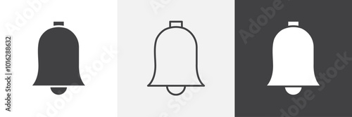 Notification icon. for web ui designs