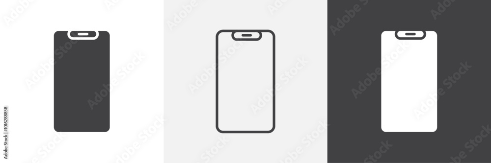 Mobile icon. for web ui designs Mobile icon. for web ui designs