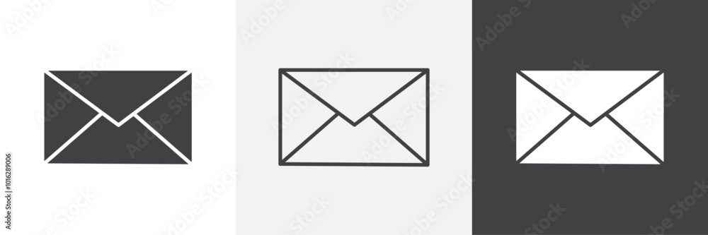 Inbox icon. for web ui designs