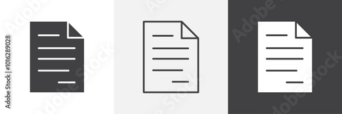 File icon. for web ui designs