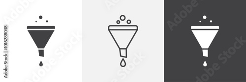 Funnel icon. for web ui designs