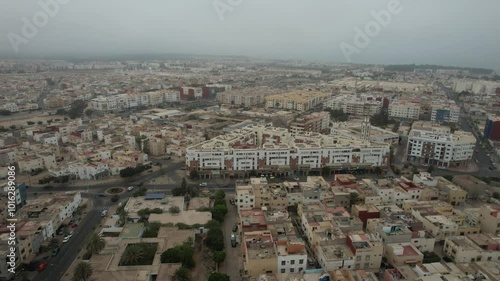 Street Views of Agadir Al Massira – Morocco Cityscape Video October 6,2024 photo