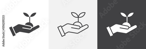 Environment icon. for web ui designs