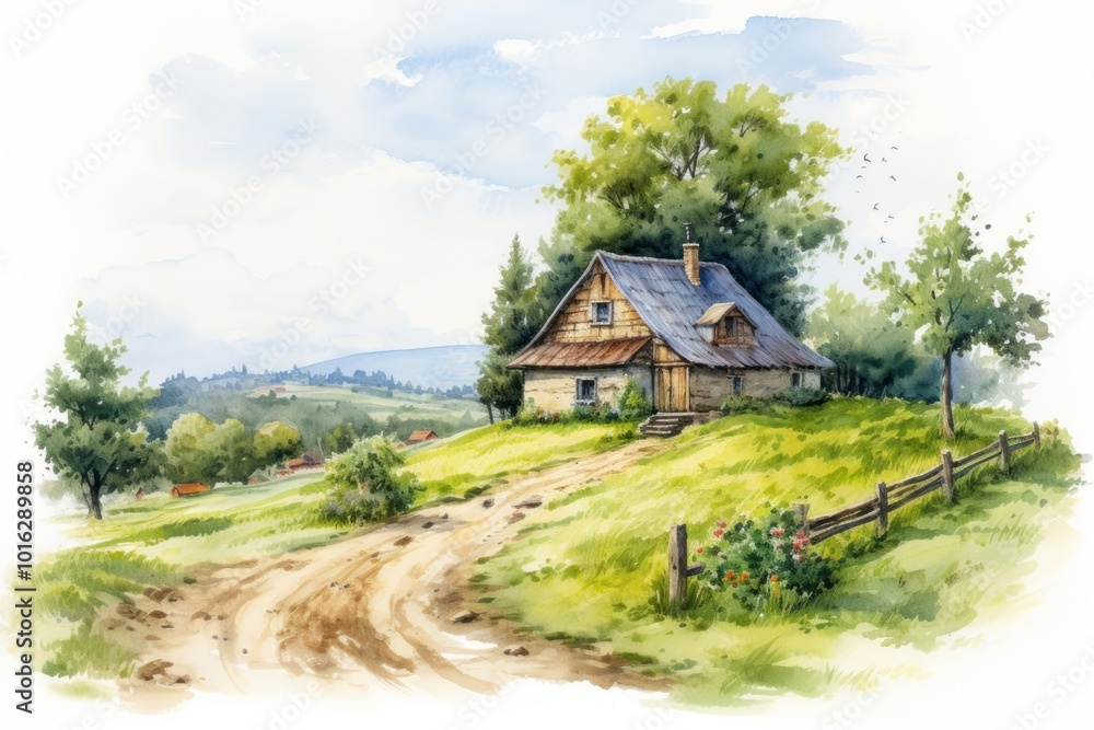 Architecture countryside landscape outdoors. Architecture countryside landscape outdoors.