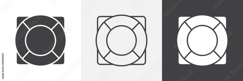 Life buoy icon. for web ui designs Life buoy icon. for web ui designs