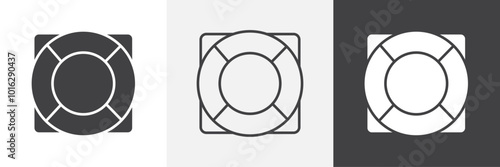 Life buoy icon. for web ui designs