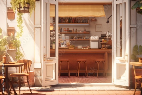 Furniture chair table door.
