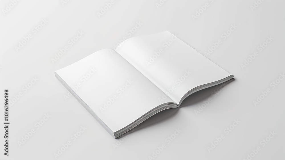 A detailed magazine cover mockup with realistic shadows and textures on a pure white background. A detailed magazine cover mockup with realistic shadows and textures on a pure white background.