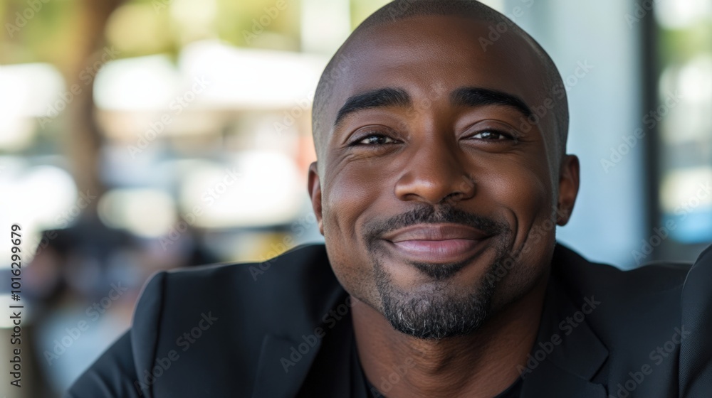 Happy and Surprised Man with a Big Smile Happy and Surprised Man with a Big Smile