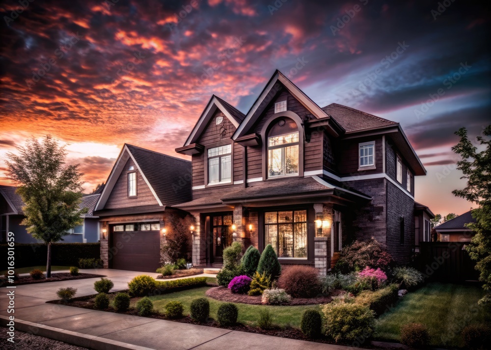 Embossed House Logo Design for Real Estate Branding - Panoramic Photography for Marketing Embossed House Logo Design for Real Estate Branding - Panoramic Photography for Marketing