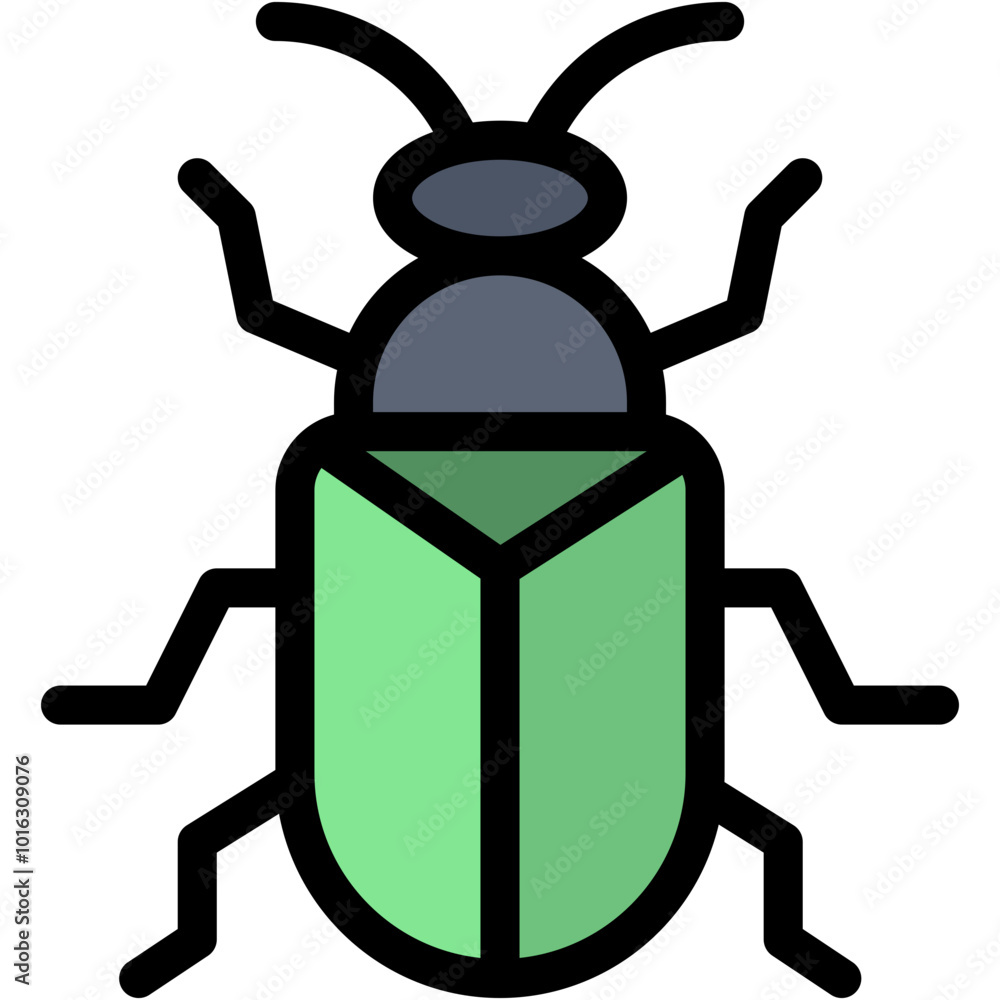 Fototapeta premium Vector Icon Insect, Bugs, Animal, Entomology, Spring