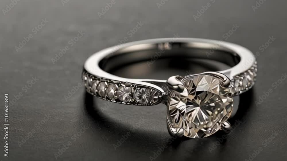 silver ring with diamonds silver ring with diamonds