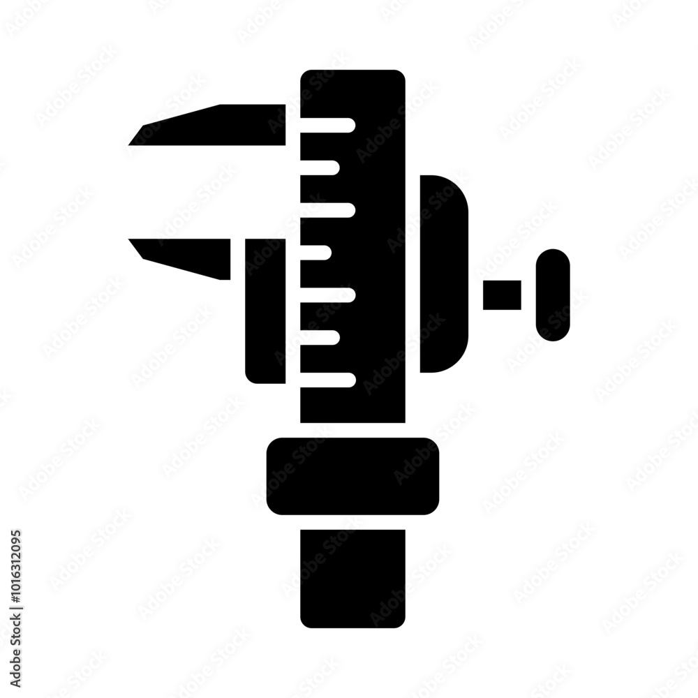Caliper glyph icon Caliper glyph icon