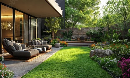 Modern Backyard Oasis